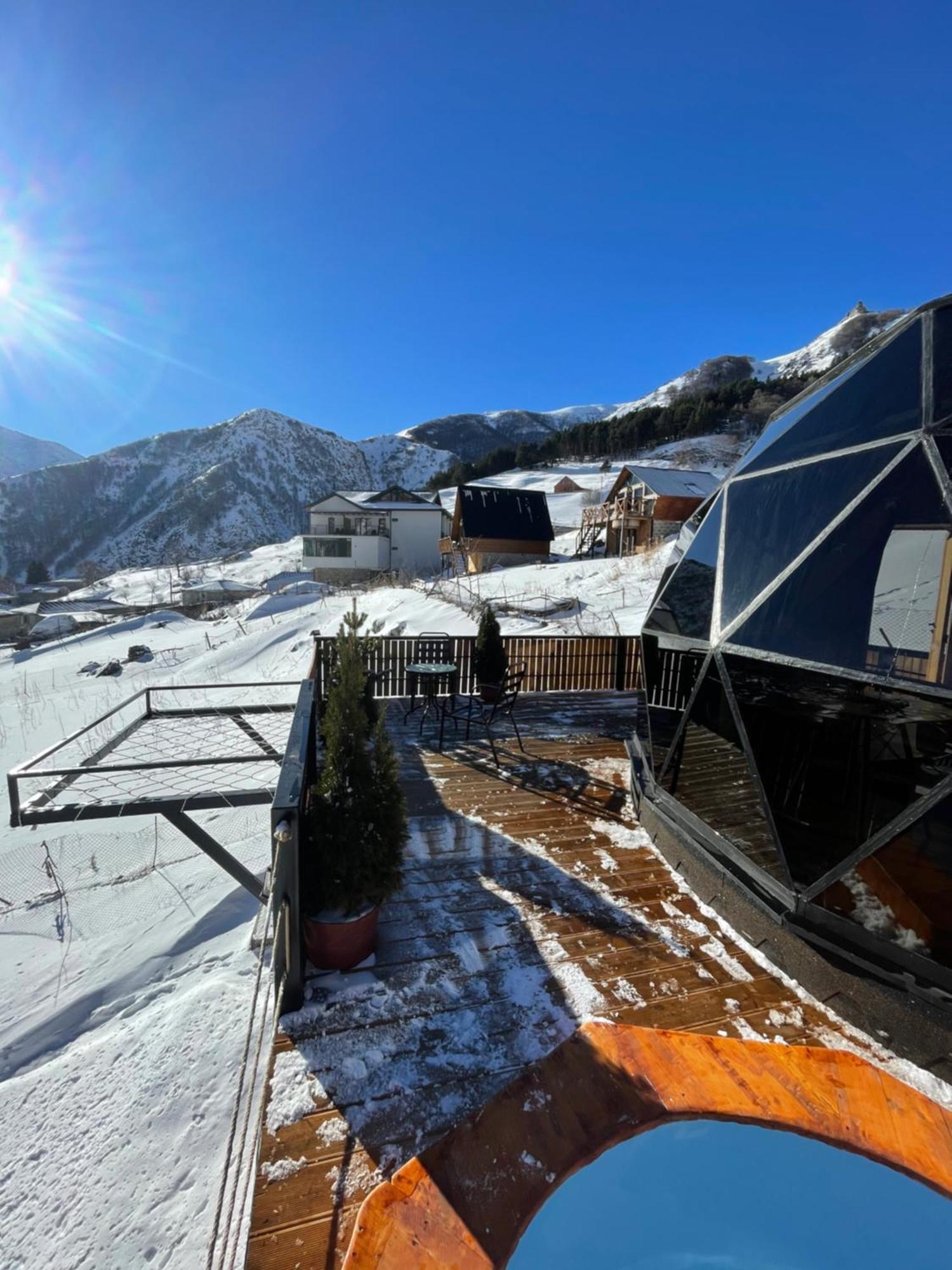Villa Gabua Glamping Kazbegi Esterno foto
