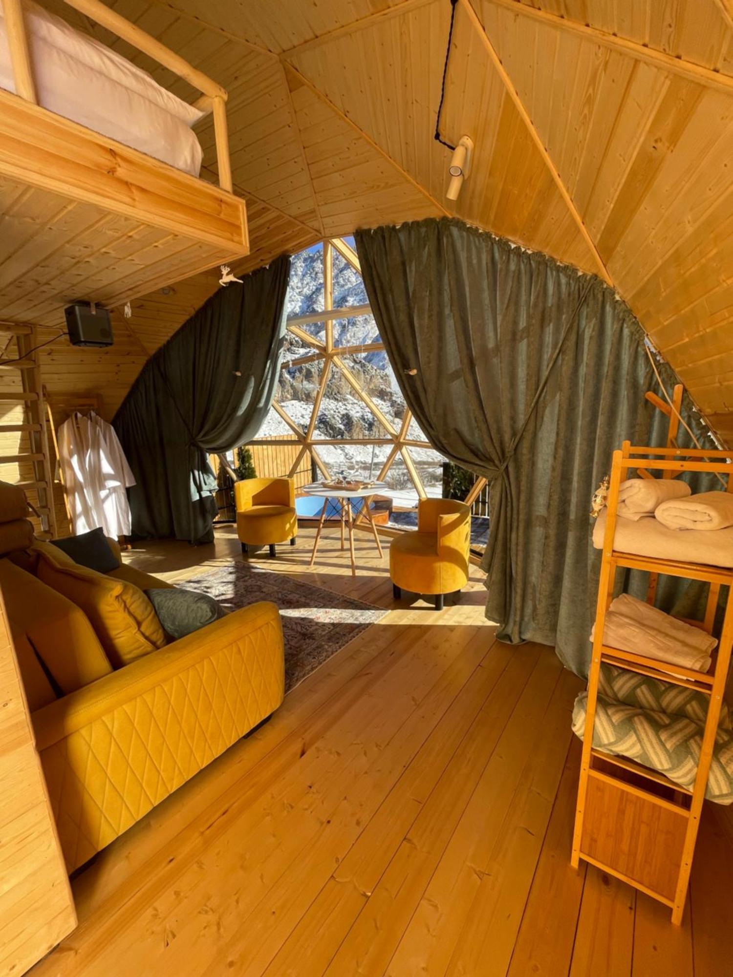 Villa Gabua Glamping Kazbegi Esterno foto